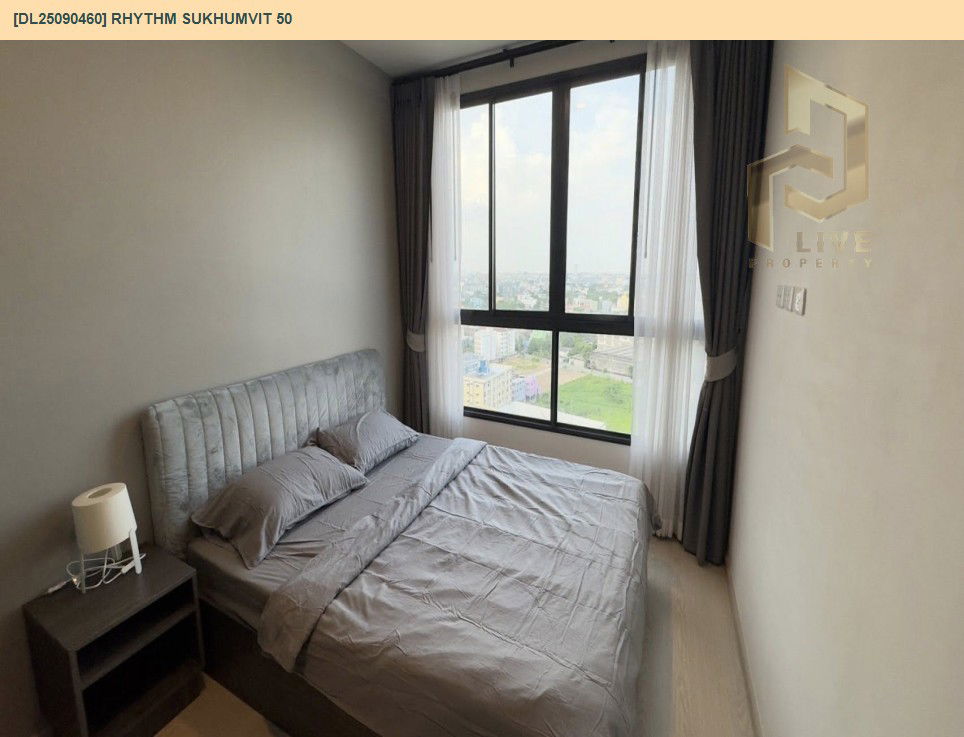รูป DL25090460 ให้เช่าคอนโด ริทึ่ม สุขุมวิท 50 (Rhythm Sukhumvit 50) ใกล้ BTS อ่อนนุช พร้อมเข้าอยู่ โทรด่วน 0638692663 LineID @897iyzll - รูปที่ 4/6