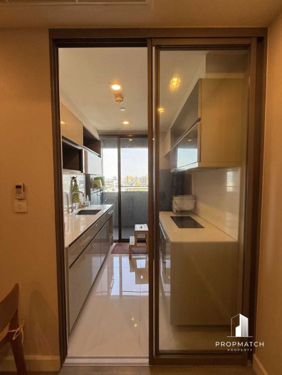 รูป ✨Flash Deal ✨The Room Rama 4 ( 1Bed 1Bath 44.34SQM.) แต่งครบพร้อมอยู่ !! เพียง 27,000 บาทต่อเดือน Tel.0981315848 @propmatch - รูปที่ 3/15