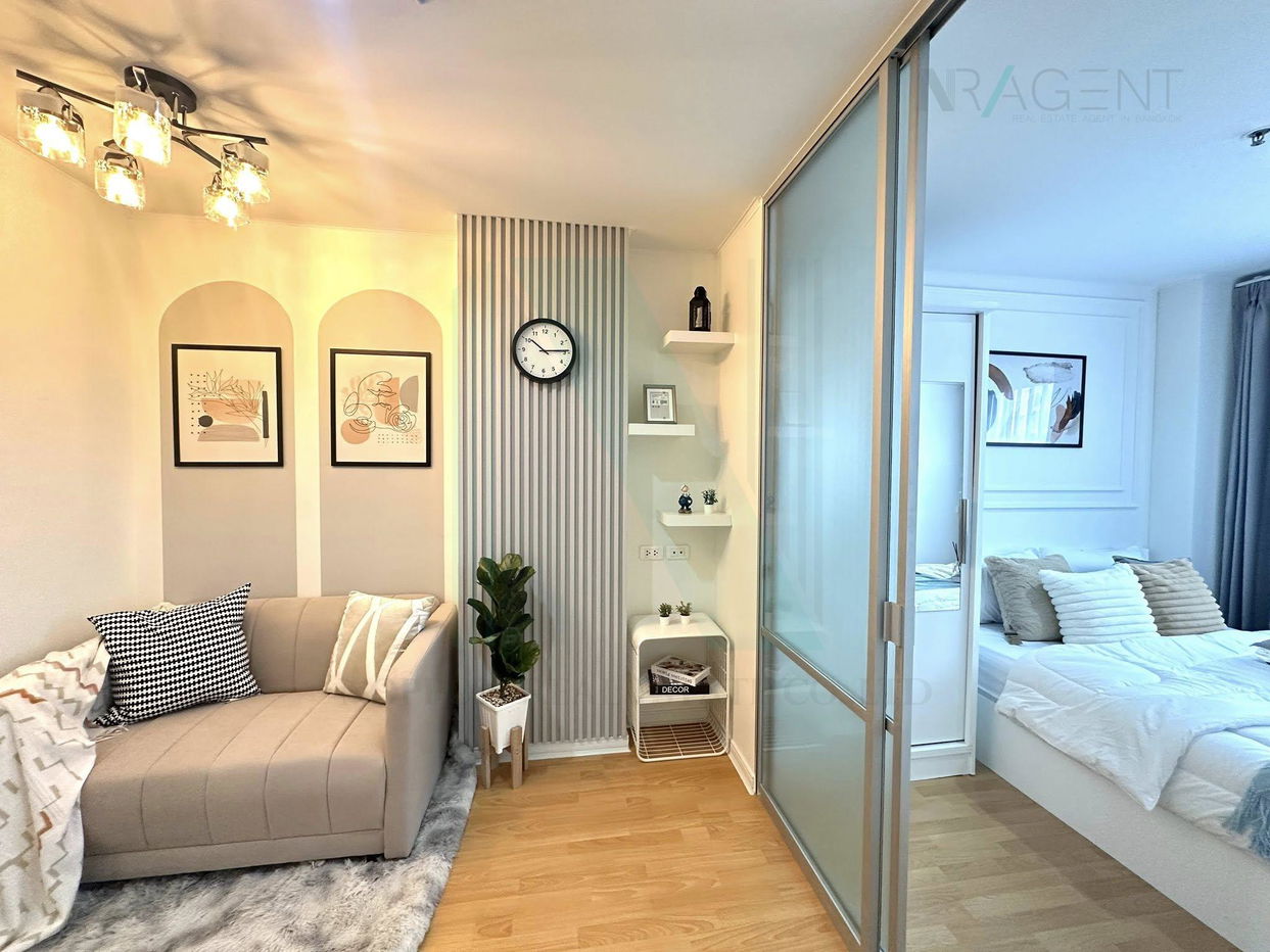 picture 🚩 For Sell Condo LUMPINI CONDO TOWN RAMINTHRA - NAWAMIN Building B, Floor 9,1 bed room, Room size 25 sqm - 1/8