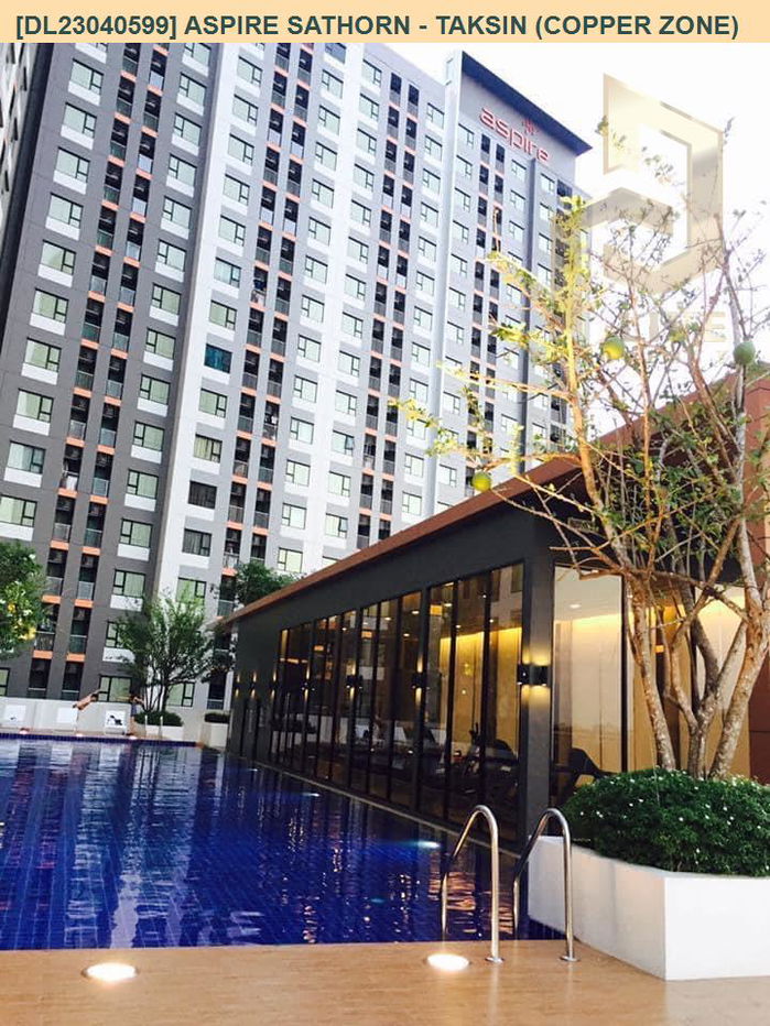 picture DL23040599 Condo for sale, Aspire Sathorn - Taksin (Copper Zone) near BTS Wutthakat, ready to move in, call urgently 0800343450 LineID @655ebbvc - 6/6