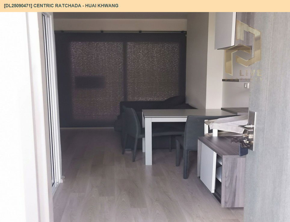 picture DL25090471 Condo for rent, Centric Ratchada - Huai Khwang  near MRT ห้วยขวาง, ready to move in, call urgently 0656133286 LineID @897iyzll - 8/9