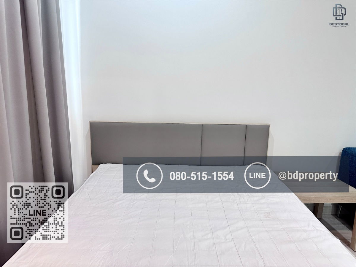 picture Bestdeal  FOR RENT Studio 22 sqm. Rental 14,000 THB /month CONDO “IDEO MOBI RAMA 9” Near Phraram Kao 9 MRT Station 80 meters. - 6/10