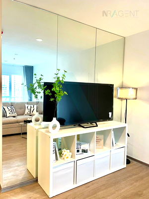 คอนโดให้เช่า : ให้เช่าคอนโด รีเจ้นท์ โฮม บางนา อาคาร D ชั้น 12 สตูดิโอ ขนาด 28 ตรม ใกล้ BTS บางนา