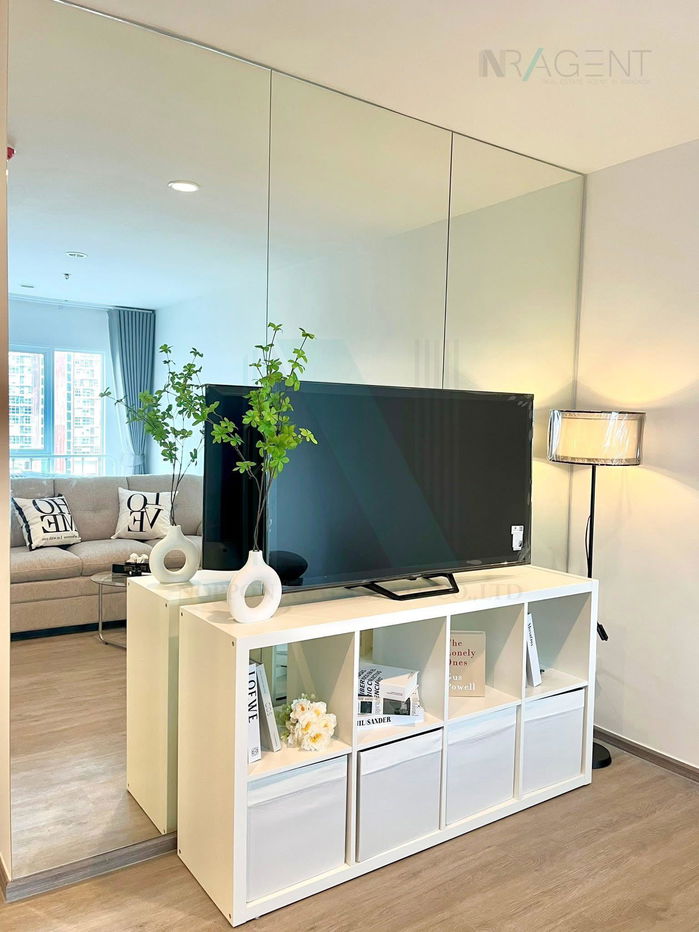 picture 📌 For Rent Condo REGENT HOME BANGNA Building D, Floor 12,Studio, Room size 28 sqm - 1/8