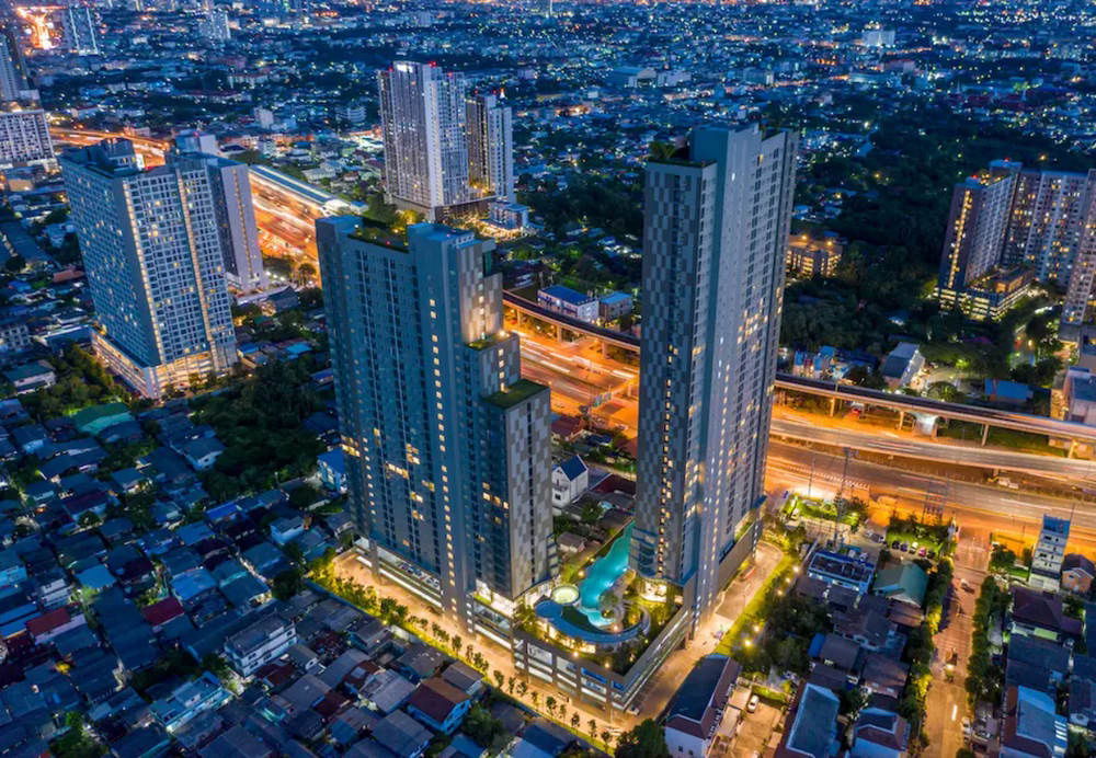 รูป Call : 095-456-4655 คอนโด เอลลิโอ สาทร-วุฒากาศ ใกล้ BTS วุฒากาศ ห้องสตูดิโอ 25 ตารางเมตร 1 ห้องครัว ชั้น41 ตึกA ตกแต่งครบ - รูปที่ 11/13