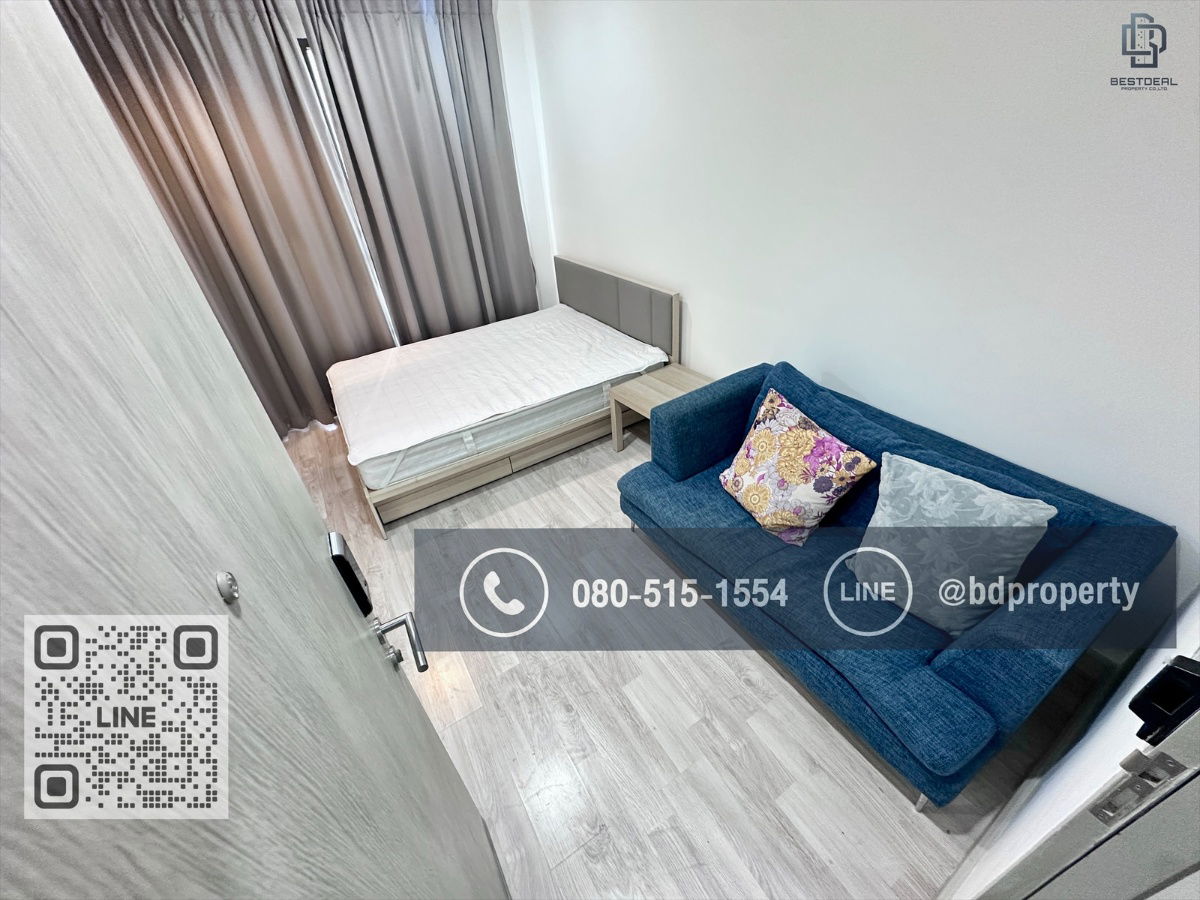 picture Bestdeal  FOR RENT Studio 22 sqm. Rental 14,000 THB /month CONDO “IDEO MOBI RAMA 9” Near Phraram Kao 9 MRT Station 80 meters. - 9/10