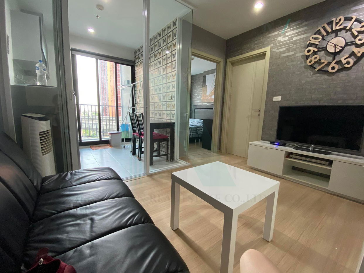 picture 🚩 For Rent Condo THE BASE RAMA 9 - RAMKHAMHAENG Building 1, Floor 10,1 bed room, Room size 30.00 sqm - 2/8