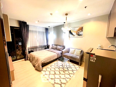 คอนโดให้เช่า : คอนโด 1-ห้องนอน ที่ ริทึ่ม อโศก ใกล้ MRT พระราม 9 (ID 1380993)