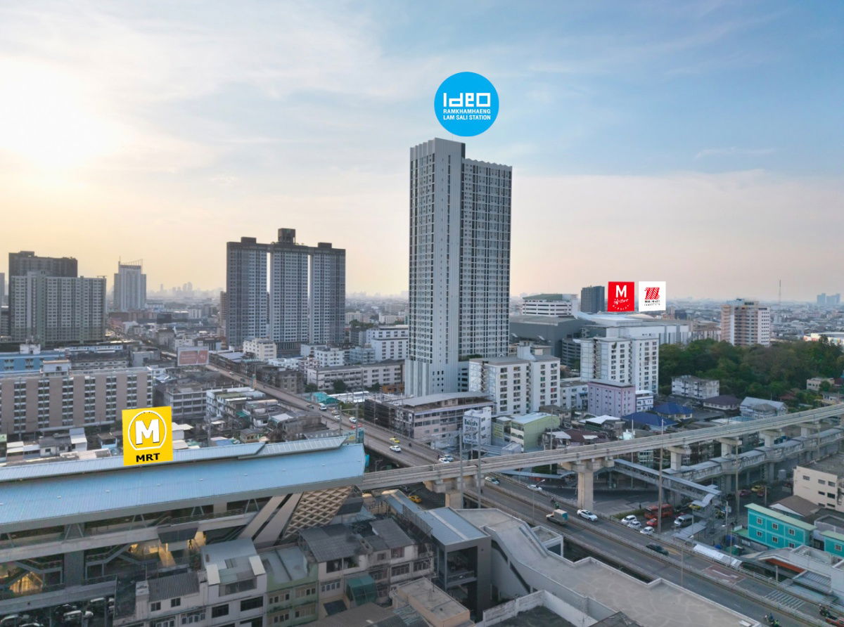 รูป [ห้องใหญ่, ลดจาก18k🔥] ideo ลำสาลีสเตชั่น | 31.5 ตร.ม. บิ้วอินหรู เฟอร์ครบฯ หิ้วกระเป๋าเข้าได้เลย - รูปที่ 9/13