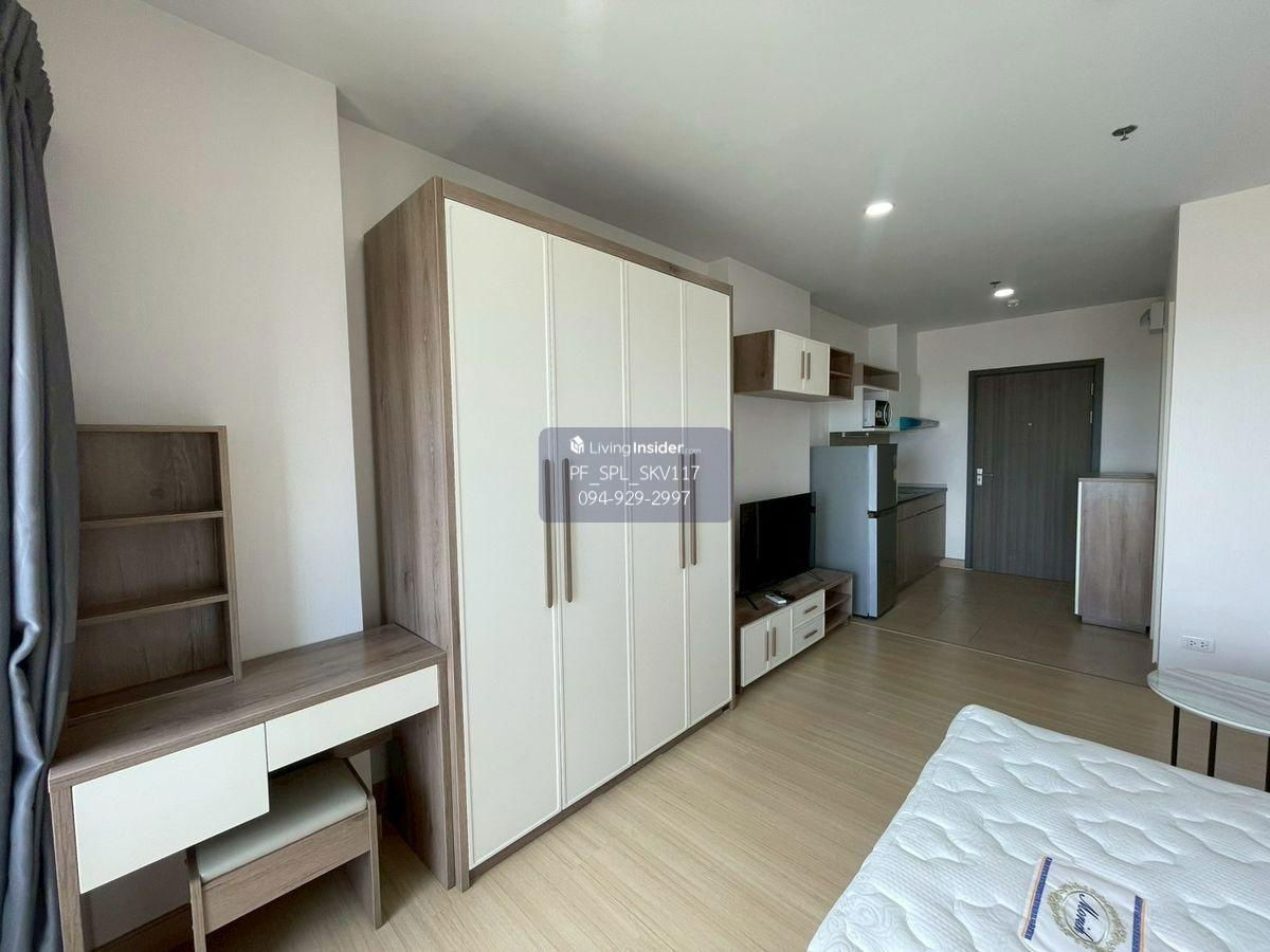 picture PFD-06023 Condo for rent Supalai Vereda Sukhumvit 117, opposite the room 👉line : @propertybkk2 - 7/12