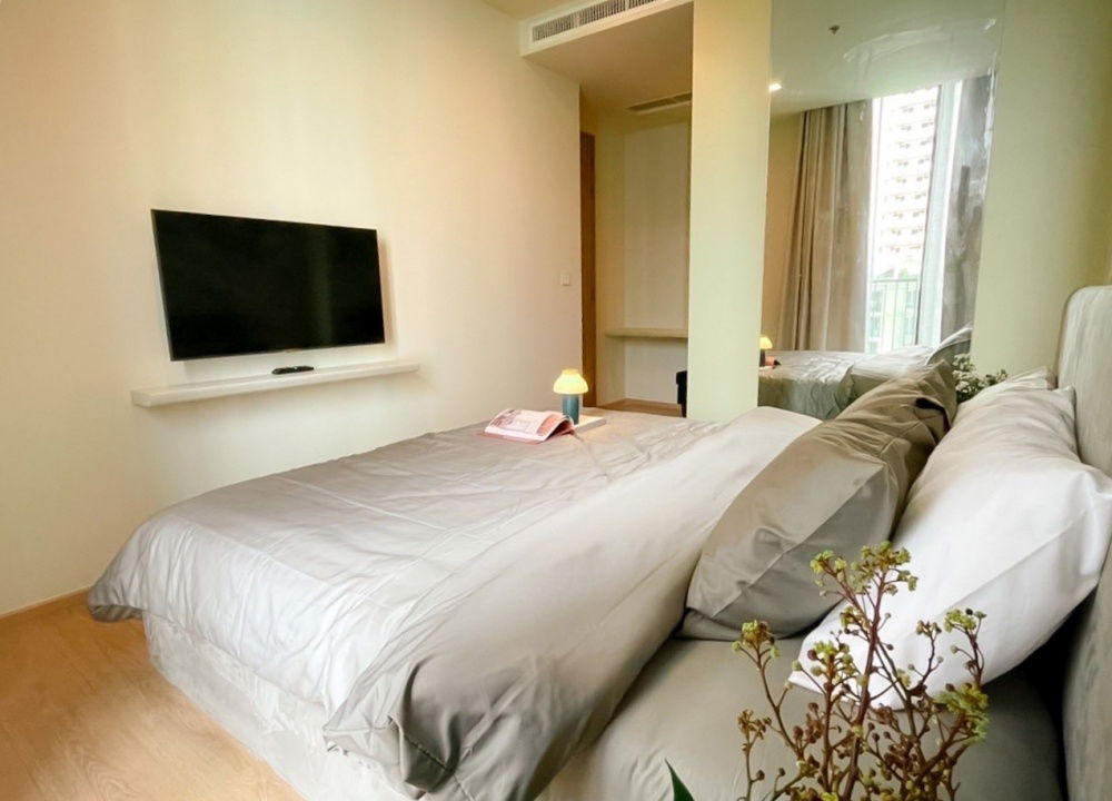 picture TA8148📲LineID @556ryccg🌳2 Bedroom 65 sqm Floor7 Fully furnished Noble Around Sukhumvit33 near BTS Phrom Phong, EmQuartier, Benchasiri Park - 8/17
