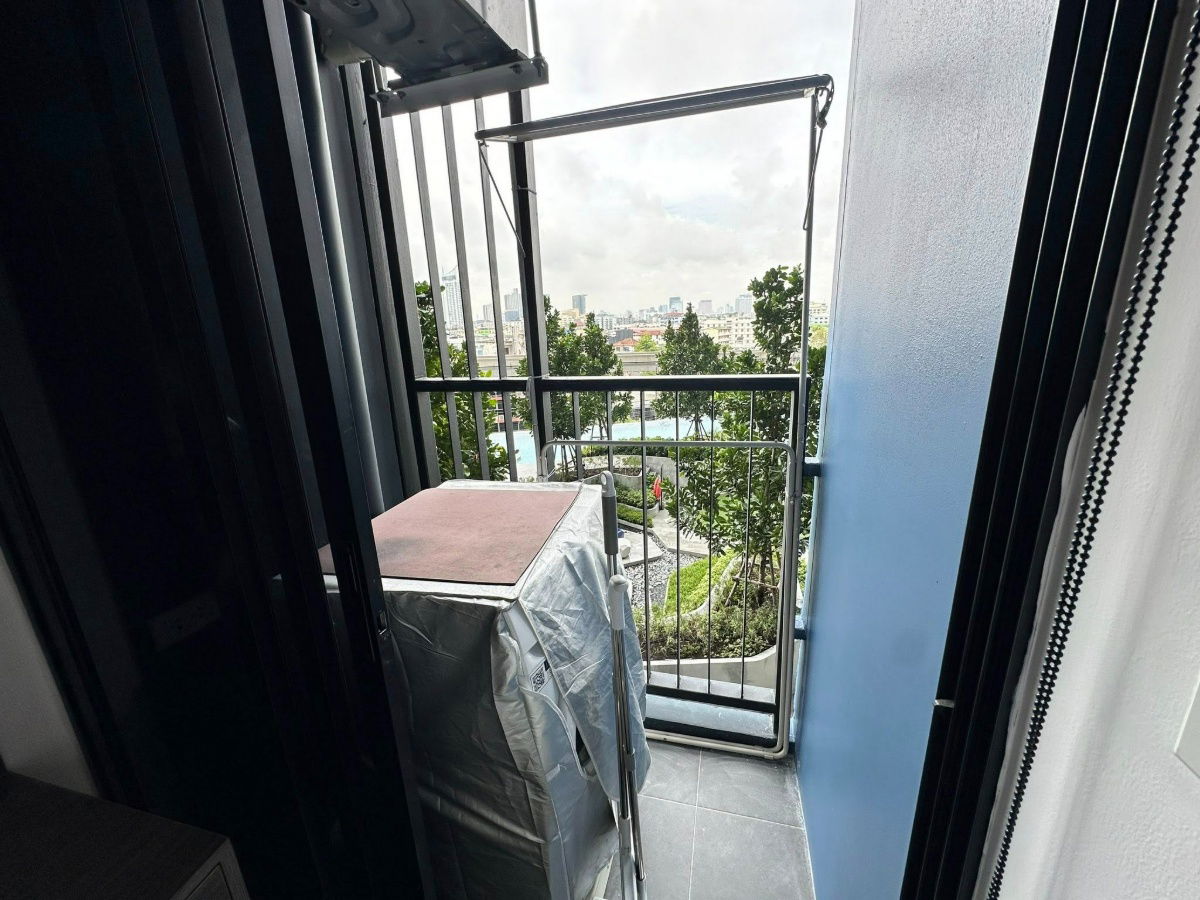 picture ✨ With washing machine! THE ORIGIN Condo, Lat Phrao - Bang Kapi, 1 bedroom, 25 sq m, 1 bathroom, 5th floor, only 13,900 baht 🏡💖 - 9/9