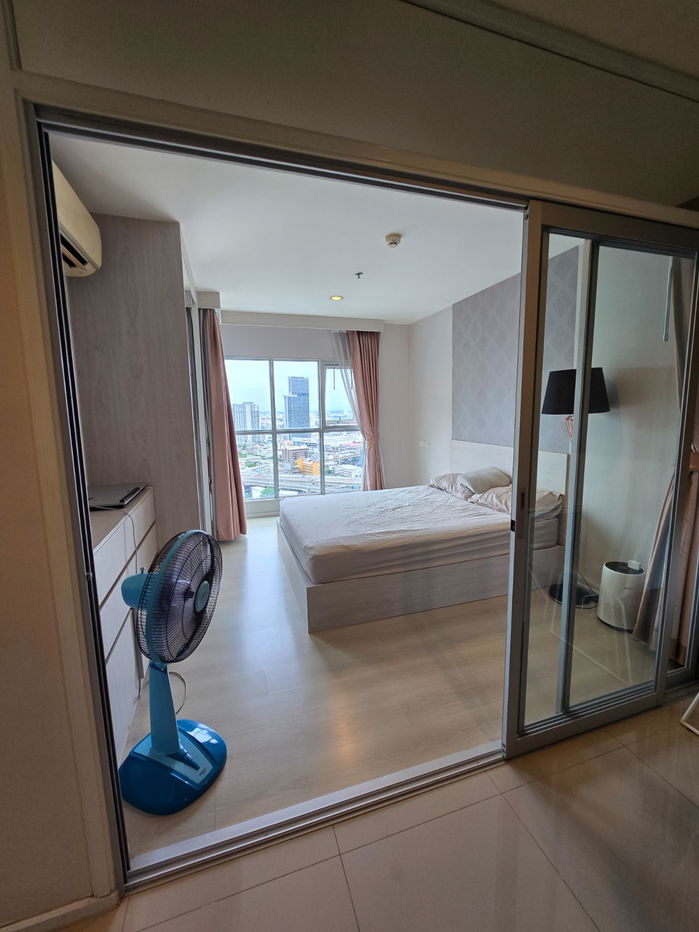 รูป คอนโดให้เช่าห้องสวยเฟอร์ครบ ชั้นสูง วิวสวย 1นอน หนองใหญ่ อยู่สบาย - รูปที่ 10/14