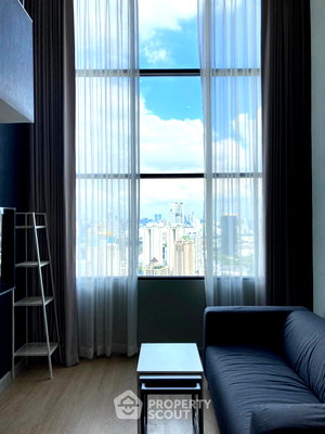 คอนโดให้เช่า : คอนโด 1 ห้องนอน ชั้น 42 Knightsbridge Prime Sathorn ใกล้ BTS เซนต์หลุยส์ (ID 2063764)