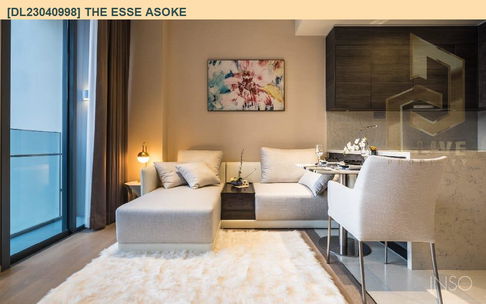 DL23040998 ขายคอนโด ดิ เอส อโศก (The ESSE Asoke) ใกล้ BTS อโศก พร้อมเข้าอยู่ โทรด่วน 0800343450 LineID @655ebbvc