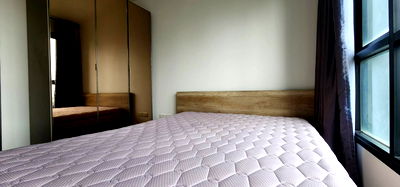 คอนโดให้เช่า : PFD-06027 ให้เช่าคอนโด  เดอะ เบส พาร์ค เวสต์ สุขุมวิท 77 ( The Base Park West Sukhumvit 77 ) นัดชมห้อง ■ line : @propertyfinder	