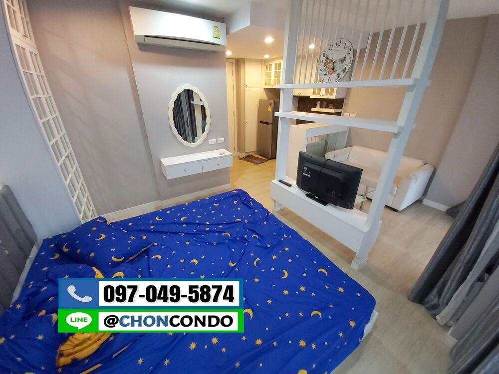 รูป Patio (พาทิโอ) บางแสน ชั้น2 ตึกA ชลบุรี---------ว่าง 01 ตุลาคม 68 -------Tel 097-049-5874 (Line: @choncondo มี@ด้วย) - รูปที่ 5/12