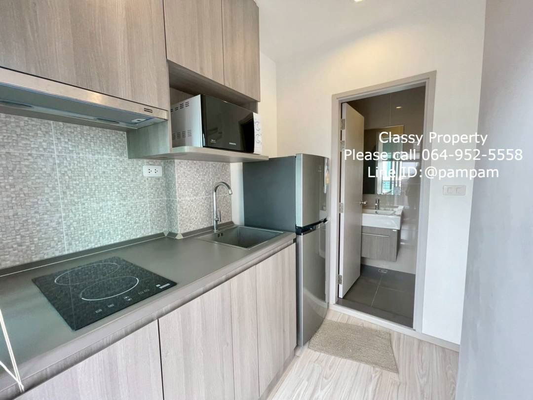 picture ***Condo for rent : Ideo Mobi Bangsue Interchange  Studio Nice decorated Built-in furniture  Fully furnished+Washing machine near MRT***  - 8/15