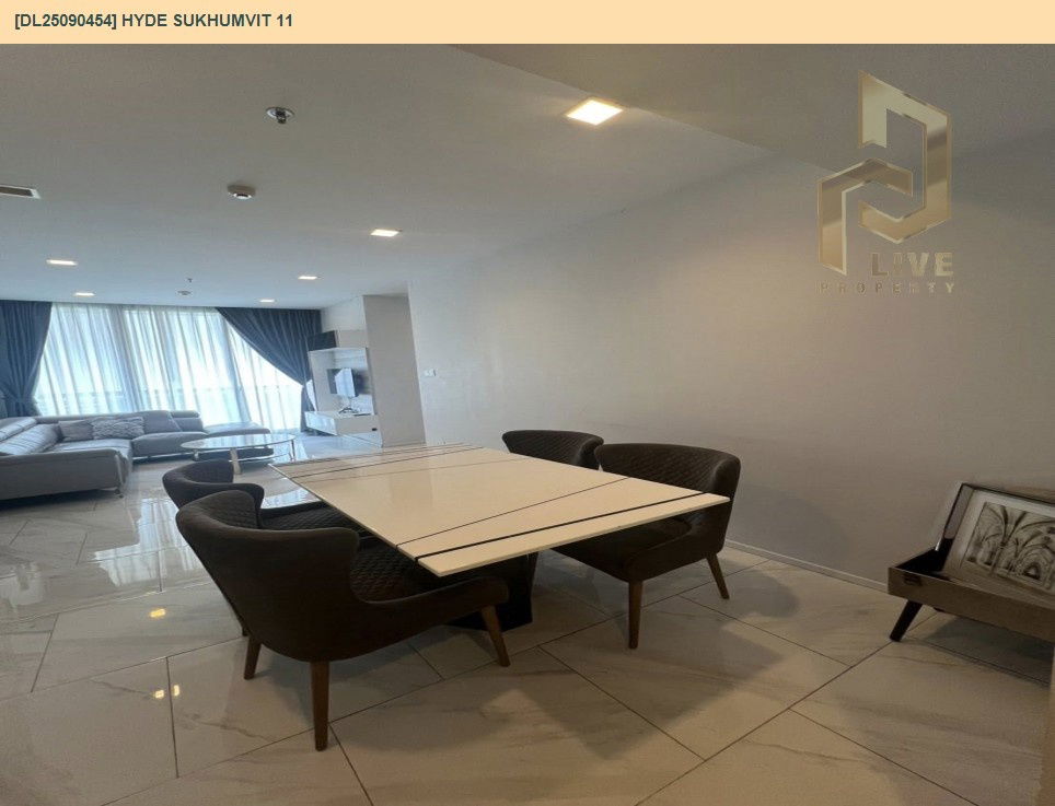 picture DL25090454 Condominium for sale, Hyde Sukhumvit 11, ready to move in. Call 0638692663 LineID@655ebbvc - 7/19