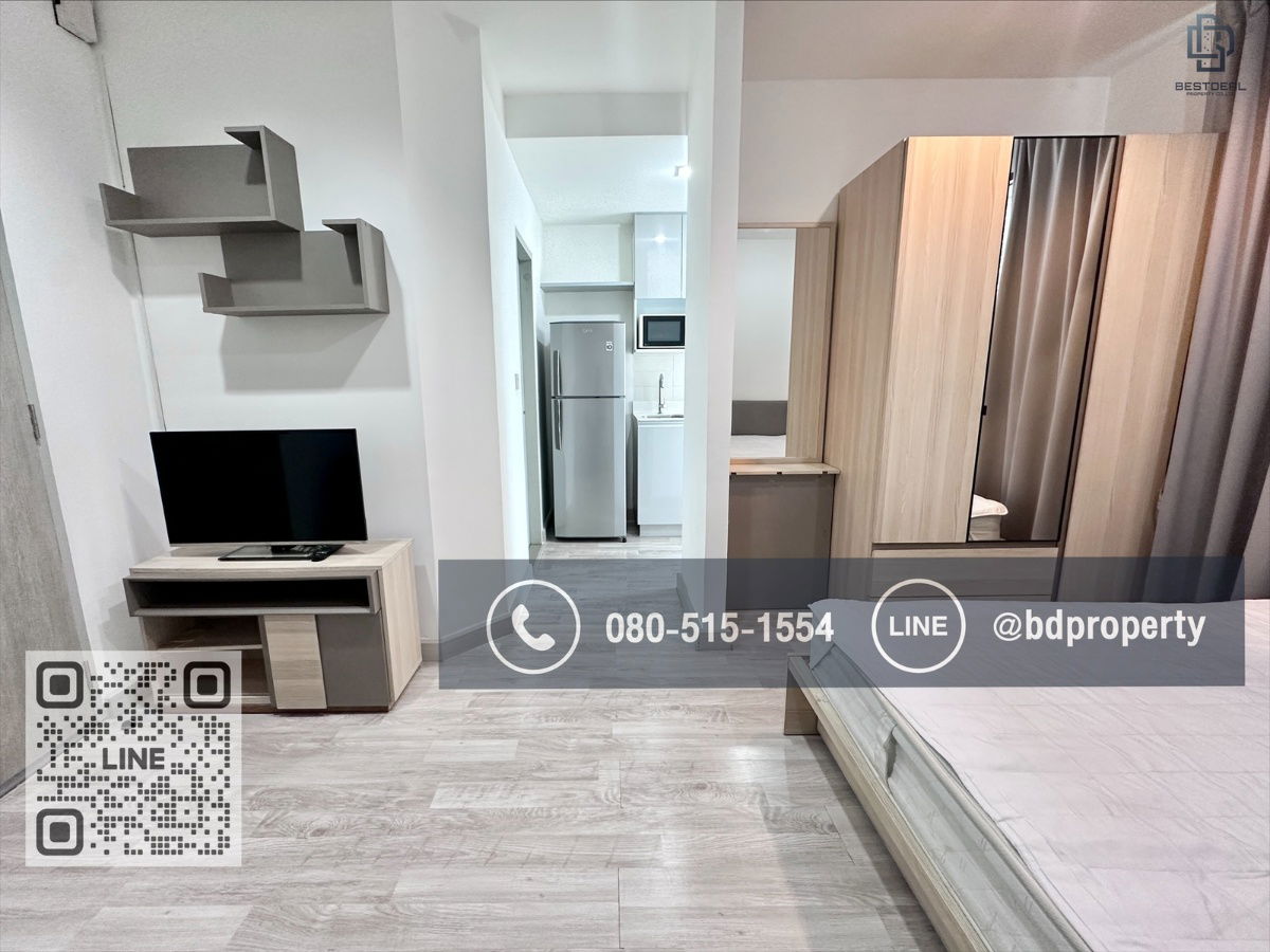 picture Bestdeal  FOR RENT Studio 22 sqm. Rental 14,000 THB /month CONDO “IDEO MOBI RAMA 9” Near Phraram Kao 9 MRT Station 80 meters. - 2/10