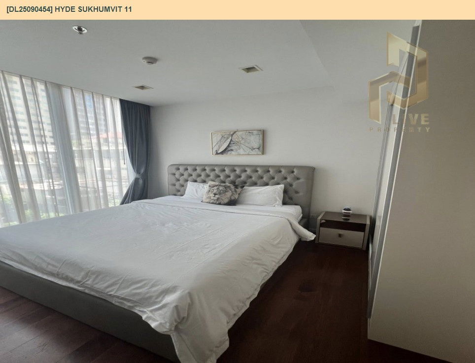 picture DL25090454 Condominium for sale, Hyde Sukhumvit 11, ready to move in. Call 0638692663 LineID@655ebbvc - 6/19