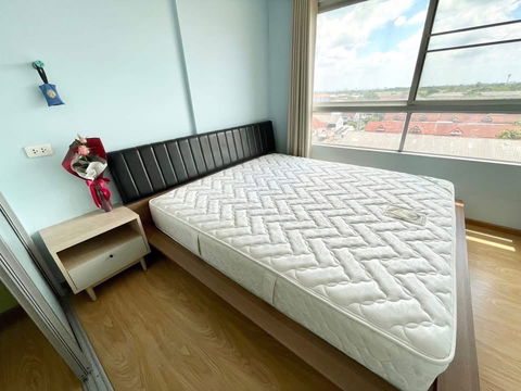 ให้เช่า Dcondo Rattanathibet 🏡 7,000 มีเครื่องซักผ้า ติด MRT ไทรม้า‼️#ตอบแชทไว 🔥🔥  รหัส T55