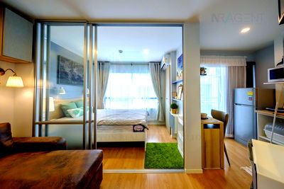 Condos for sale Soi On Nut (Sukhumvit 77) : For Sell Condo LUMPINI VILLE ONNUT 46 Building B, Floor 3,1 bed room, Room size 23 sqm