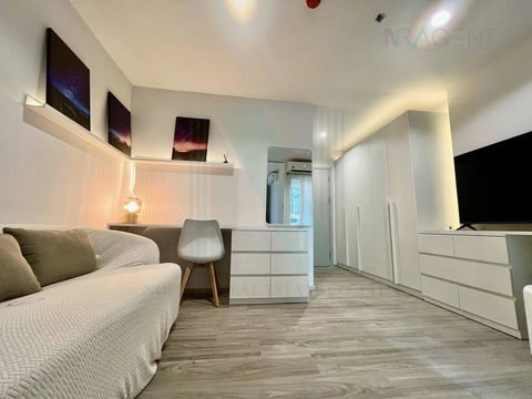 ให้เช่าคอนโด รีเจ้นท์ โฮม บางนา อาคาร 1 ชั้น 4 1 ห้องนอน ขนาด 28 ตรม ใกล้ BTS บางนา