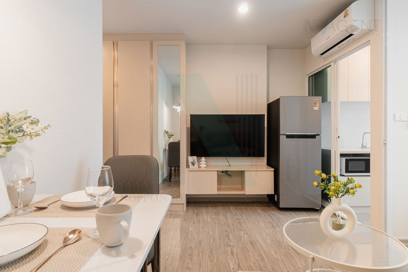 picture 🔺 For Rent Condo REGENT HOME BANGNA Building B, Floor 26,1 bed room, Room size 28 sqm - 4/8