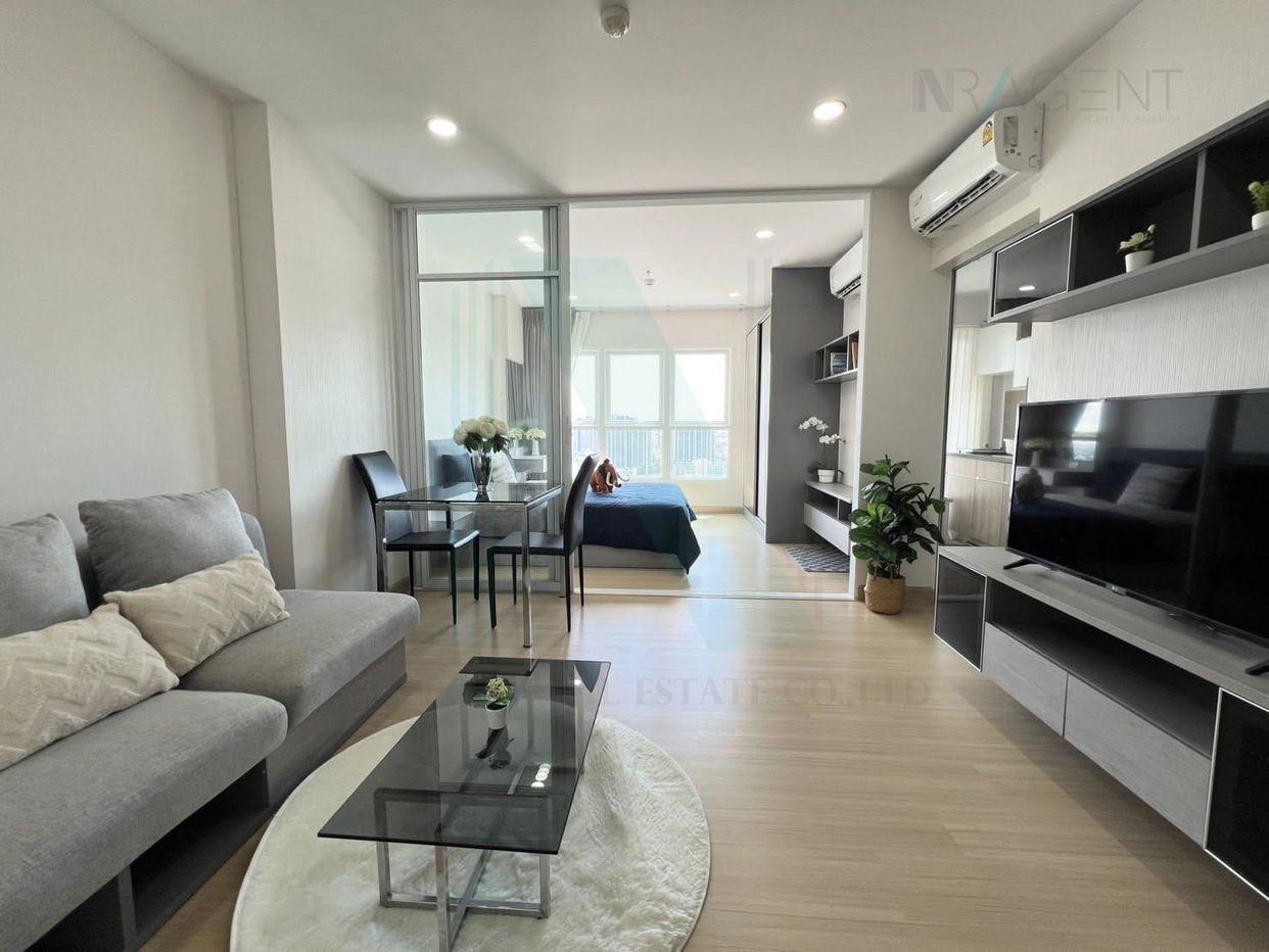 picture 🔺 For Rent Condo SUPALAI VERANDA RAMKHAMHAENG Building B, Floor 32,1 bed room, Room size 35 sqm - 3/8