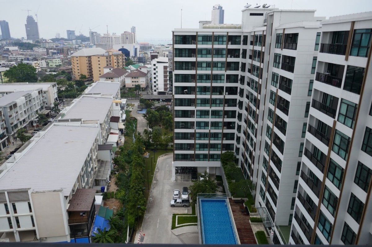 รูป เช่าคอนโด ซันทารา เรสซิเดนซ์ ศรีราชา ทำเลดี ใกล้สถานที่ท่องเที่ยว แหล่งชุมชน เดินทางสะดวก วิวกลางเมืองศรีราชา - รูปที่ 76/76