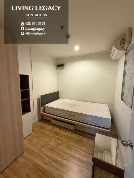picture T2V523 Condo For Rent Lumpini Ville Onnut - Phatthanakan 28 Sq.M. Floor 19 Building A line id : @livinglegacy - 2/6