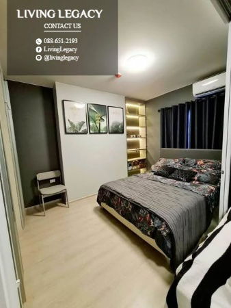 picture T2WZE5 Condo For Rent Lumpini Place Srinakarin - Huamark Station 30.4 Sq.M. Floor 15 line id : @livinglegacy - 5/6