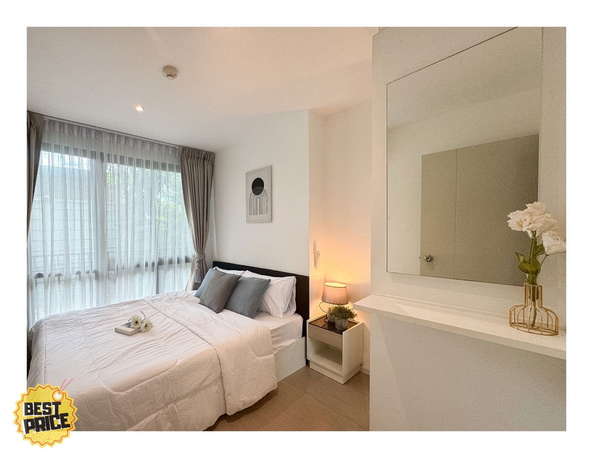 รูป BESTPRICE ให้เช่า iCondo Serithai Green Space ห้องสวย เฟอร์ครบ ราคาพิเศษ  - รูปที่ 1/17