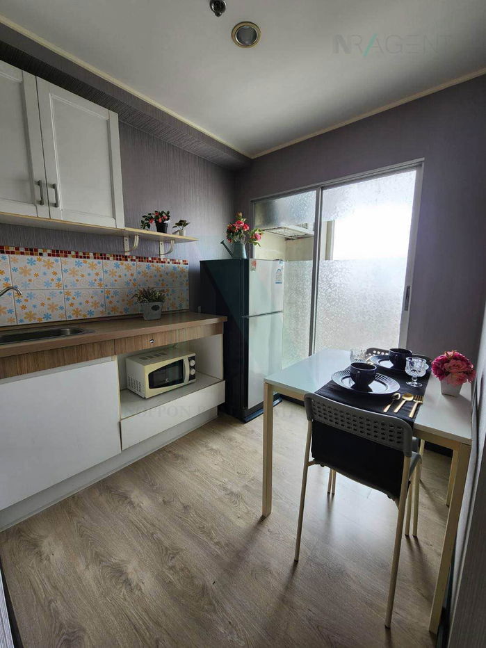 picture 🚩 For Rent Condo LUMPINI CONDO TOWN RAMINTHRA - NAWAMIN Building A, Floor 21,1 bed room, Room size 25.00 sqm - 6/8