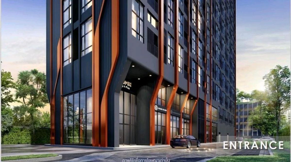 picture Duplex 2-storey, full furnished Condo 41 sqm. Origin Plug & Play Ramkhamhaeng Triple Station (Soi 103) Next to 3 Lines BTS/MRT. Ready to move-in - 28/28