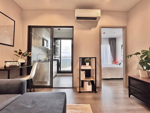 Call : 095-456-4655 Condo The Politan Aqua 29 sq.m 1 Bedroom 50th floor, River View, Fully furnished