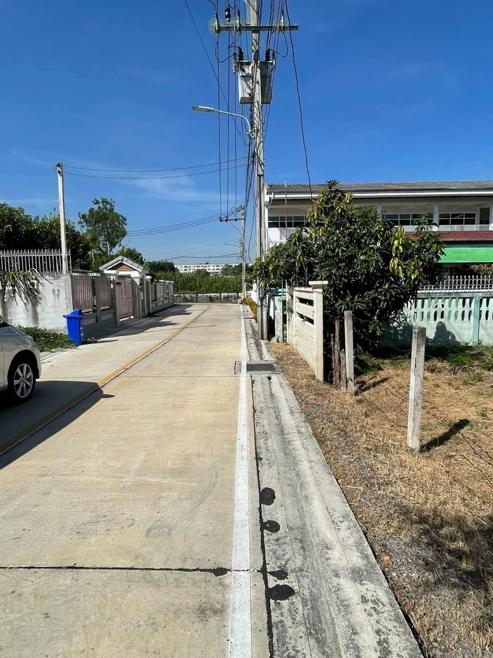 รูป K'Amm190925  ขายที่ดินเปล่า ถมแล้ว 100 ตร.วา  ซอย ท่าอิฐ นนทบุรี (ไทรม้า 3 แยก 1 ) - รูปที่ 2/5