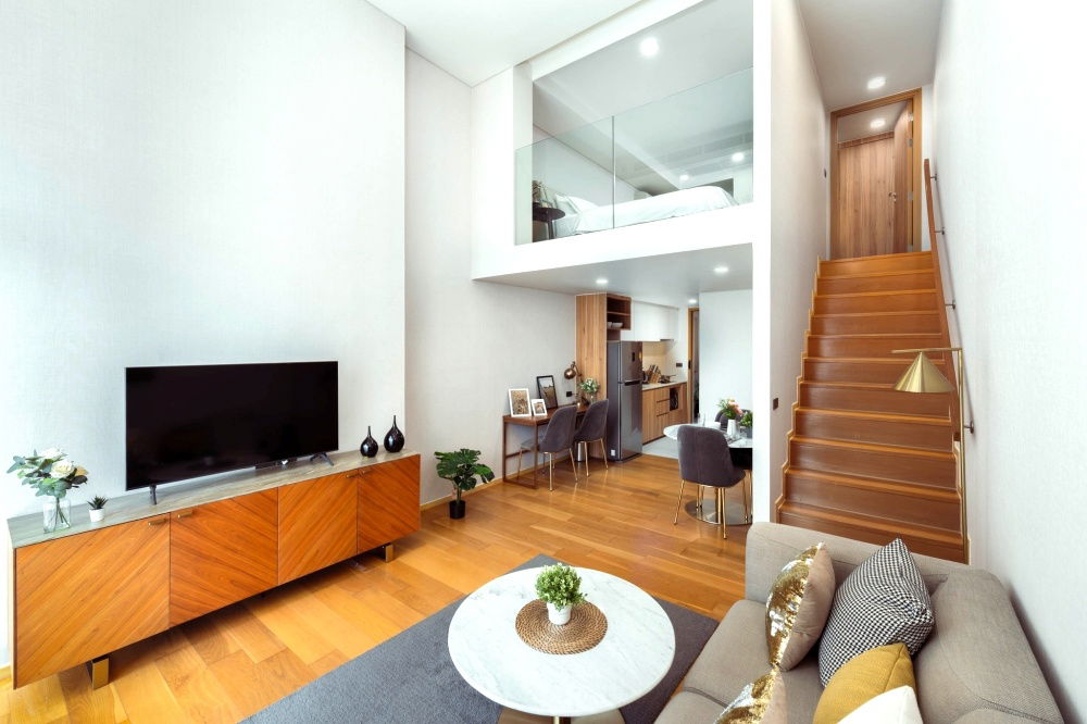 picture TA8154📲LineID @556ryccg🌳Duplex 64.44 sqm 1 Bedroom Floor 7 Fully furnished Siamese Exclusive Sukhumvit 31 near BTS Phrom Phong - 1/15