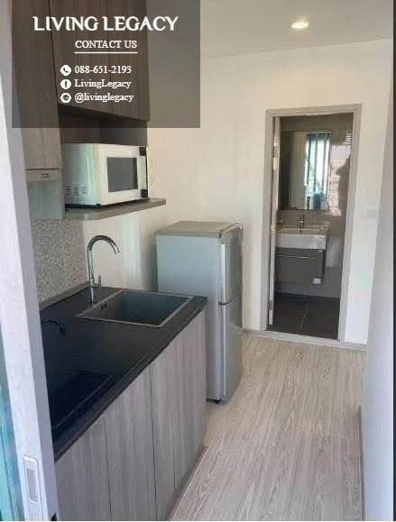 picture 🏠 T2V4PG Condo For Rent Lumpini Ville Onnut - Phatthanakan 27 Sq.M. Floor 17 1 Bed 1 Bath  ✨ Move-in Ready! Beautiful fully furnish - 3/5