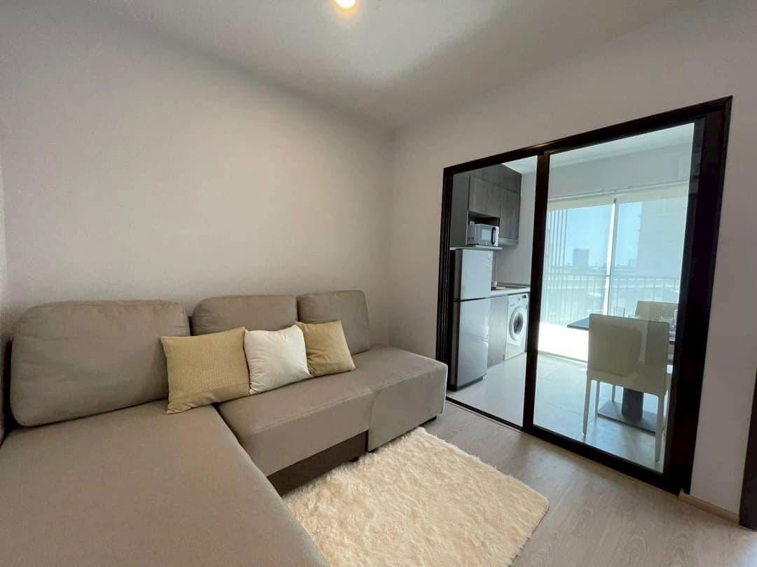picture Elio Del Nest Udomsuk | Price 12,000 baht | Beautiful room, new room, fully furnished, ready to move in - 2/8