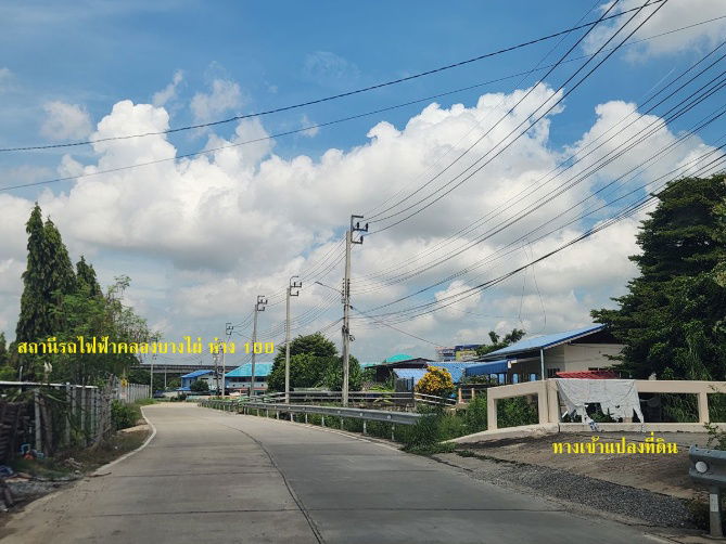 รูป ขายที่ดินเปล่า 100 ตร.วา – บางบัวทอง นนทบุรี  Rare Asset for Investor & Home Builder ที่ดินโฉนดสวย รูปทรง สี่เหลี่ยมจตุรัส ขนาด 100 ตร.วา   - รูปที่ 2/11