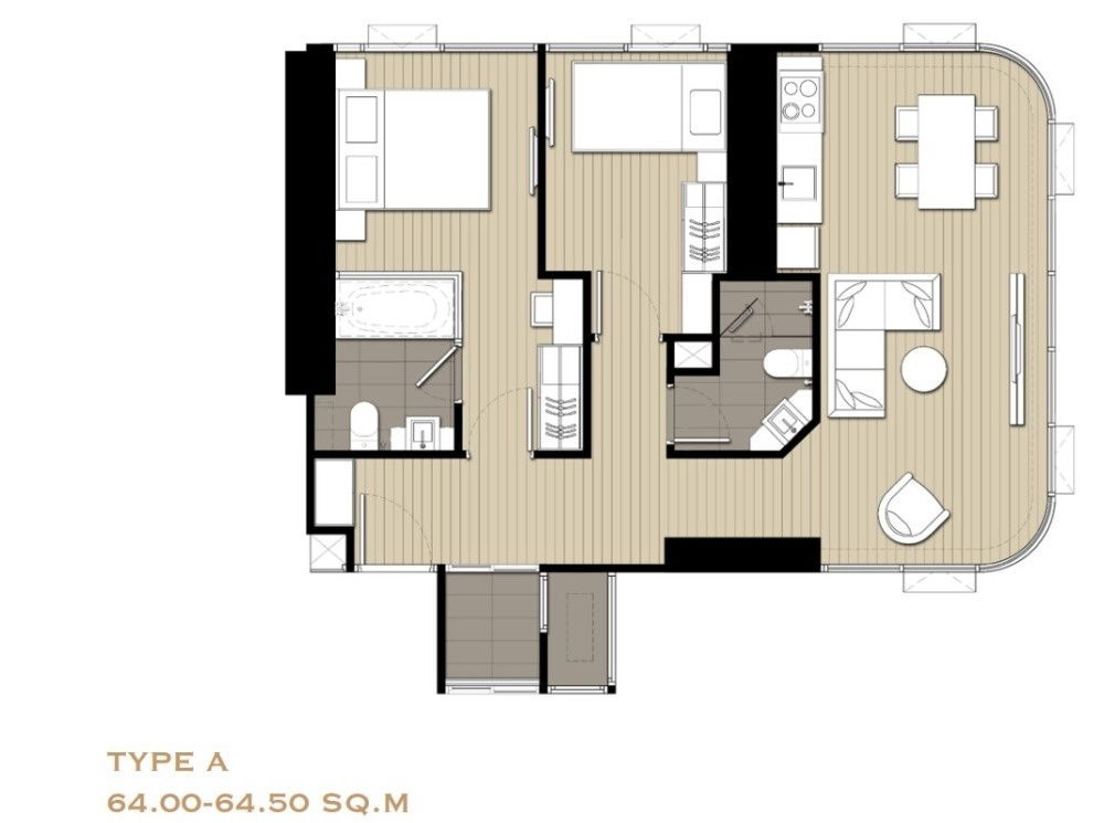 รูป ✨#PT2406_278✨𝗙𝗼𝗿 𝗥𝗲𝗻𝘁 8️⃣0️⃣k.🔥🔥 ‼️พร้อมอยู่ ห้องแบบหรูสวยมาก วิวคือที่สุด✨ 𝐂𝐨𝐧𝐝𝐨 𝗔𝘀𝗵𝘁𝗼𝗻 𝗔𝘀𝗼𝗸𝗲   - รูปที่ 9/15