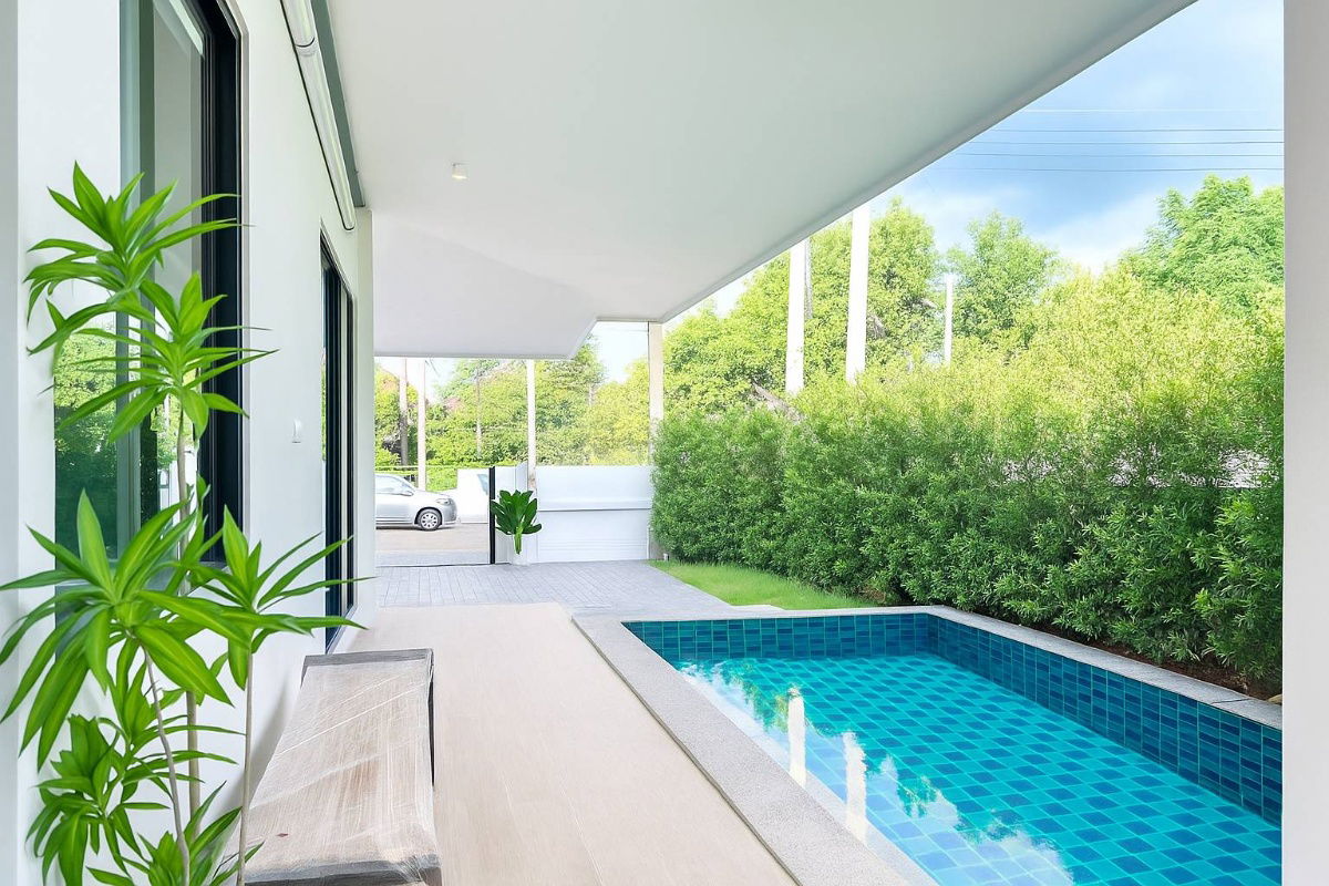 picture Pool Villa at Koolpant 9, corner plot, 4 bedrooms, 3 bathrooms, fully furnished. - 32/32