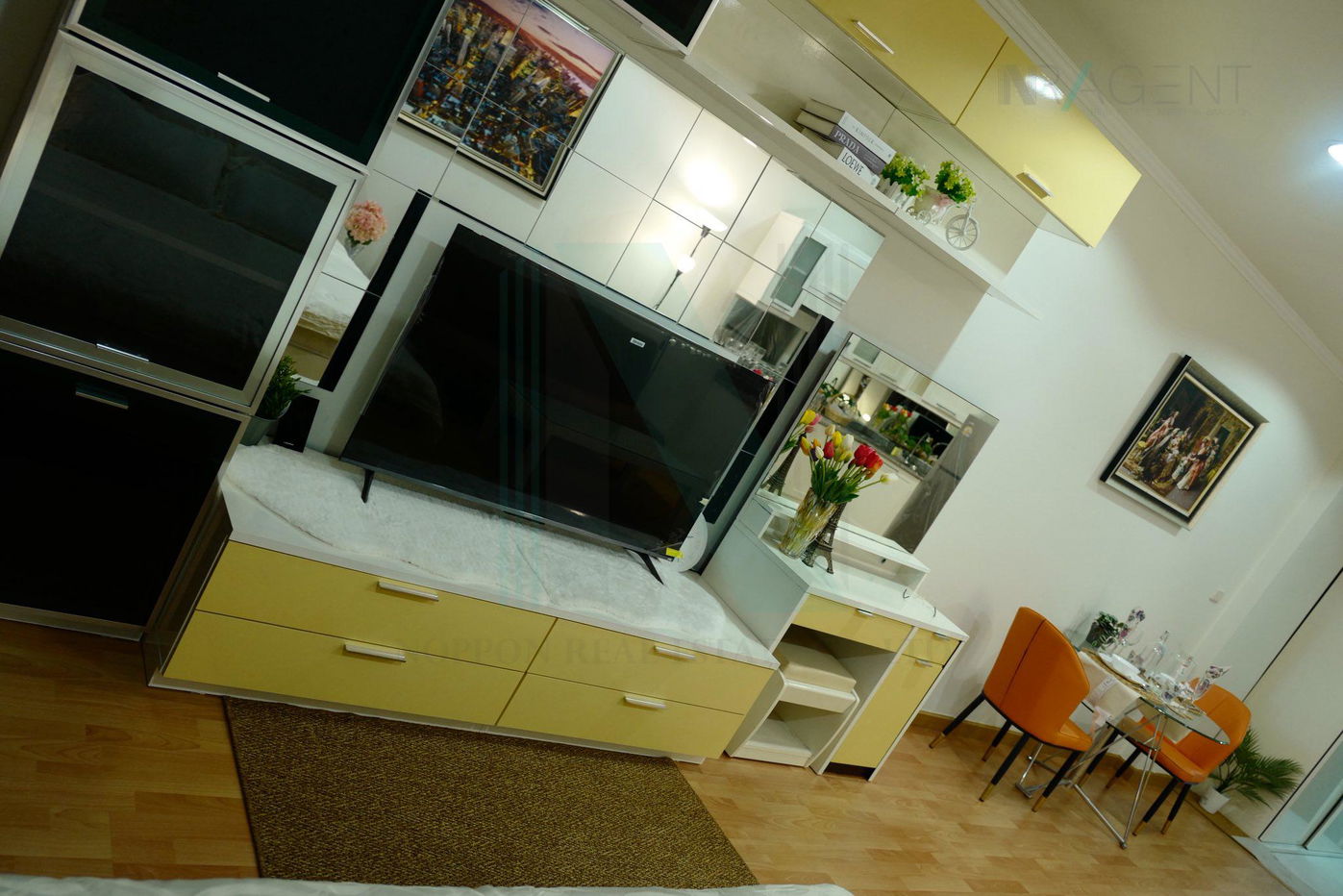 picture 🎉 For Rent Condo THE PLATINUM Building 1, Floor 23,Studio, Room size 48 sqm - 5/8
