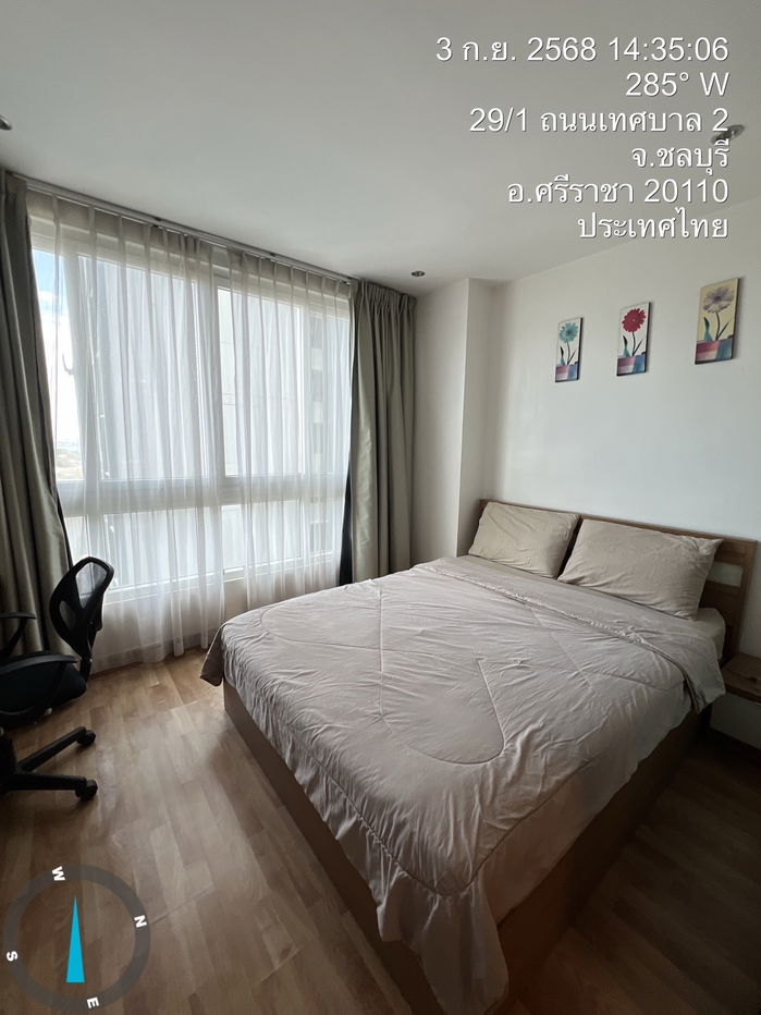 picture Condo for rent Ladda Condo View fully furnished high floor sea view near tourist attractions community areas convenient transportation - 5/25