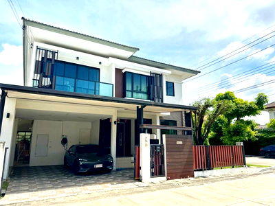 บ้านเดี่ยว ปทุมธานี : 🎄🎄โครงการ ภูมิภิรมย์ คลองห้า รังสิต  🏡 บ้านเดี่ยว 2 ชั้น | 60 ตร.วา | พื้นที่ใช้สอย 162.8 ตร.ม.