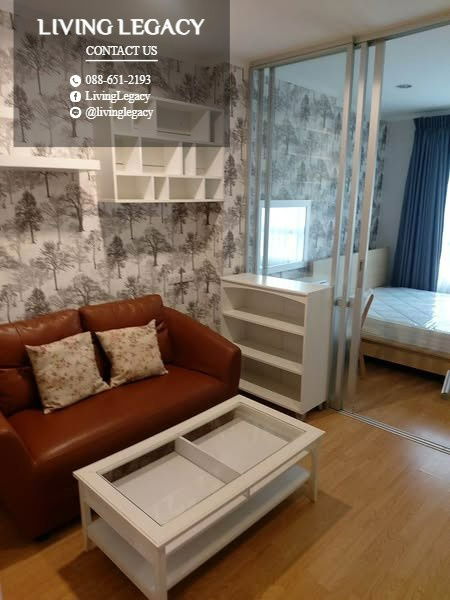 picture T2WZ8A Condo For Rent Lumpini Place Srinakarin - Huamark Station 26 Sq.M. Floor 4 Building B line id : @livinglegacy - 3/6