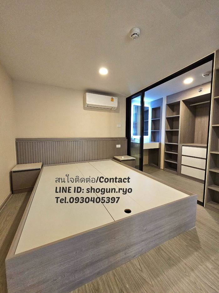 picture Duplex 2-storey, full furnished Condo 41 sqm. Origin Plug & Play Ramkhamhaeng Triple Station (Soi 103) Next to 3 Lines BTS/MRT. Ready to move-in - 8/28