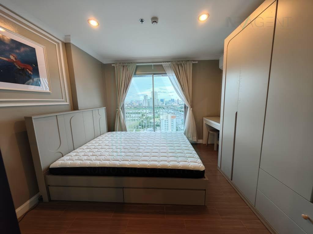 picture 🚩 For Rent Condo LUMPINI PLACE RAMA IX - RATCHADA Building ฺB, Floor 30,1 bed room, Room size 37 sqm - 5/8
